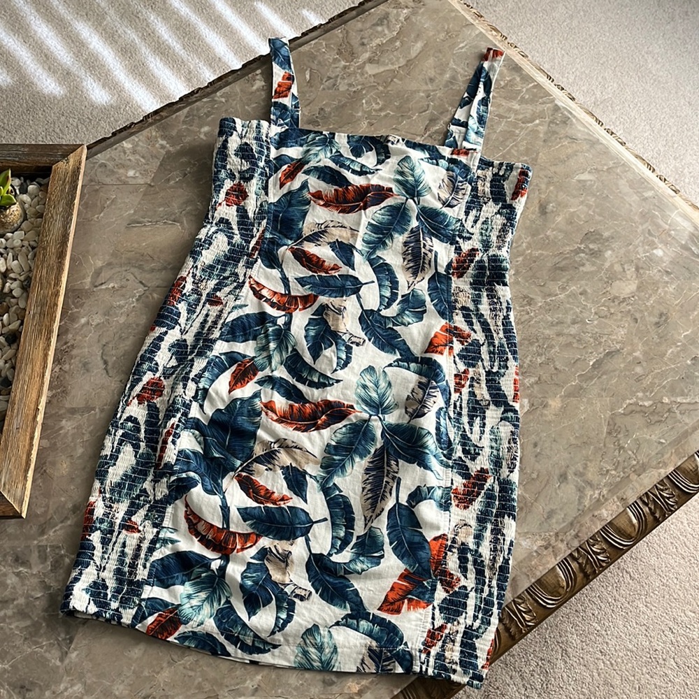 Tropical leaves Dress